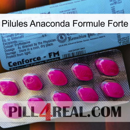 Anaconda Strong Formula Pills 35